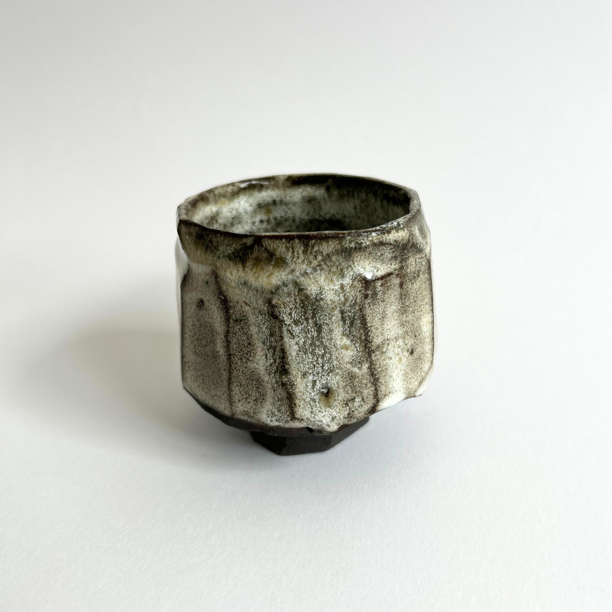 Kurinuki tea bowl